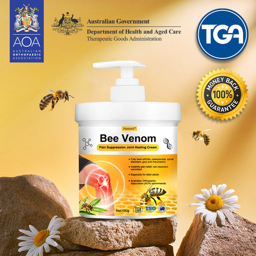 🇦🇺 Furzero™ Bee Venom Pain Suppression Joint Healing Cream (👩🏼⚕️AOA Recommended)